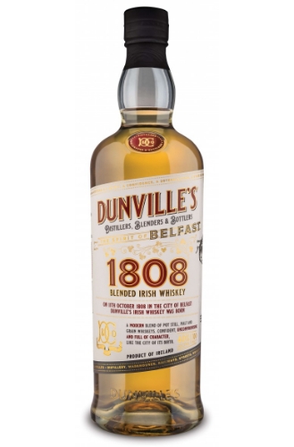 Picture of Dunvilles 1808 Irish Whiskey  6 x 70cl